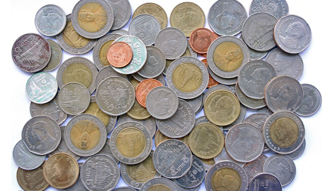 Thai coins