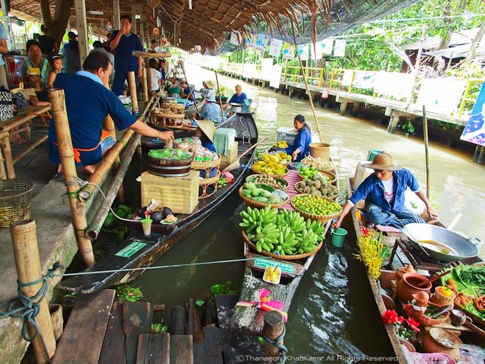 Klong Lat Mayom: the Authentic Bangkok Floating Market | Learn Thai with Mod